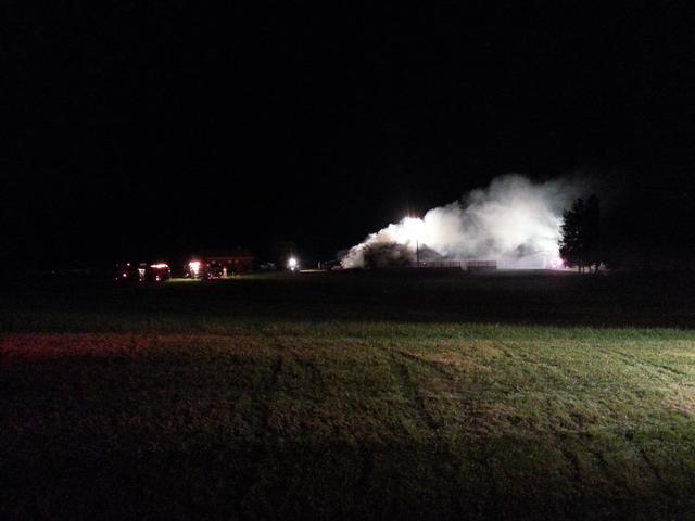 2013-10-03 - Paradise Twp - Barn Fire, Tanker Assist. Photo by Jake Albert